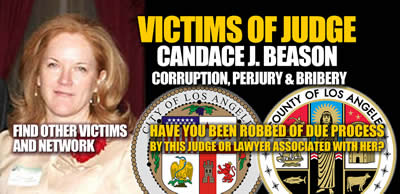 Los Angeles California Judge Candace J Beason