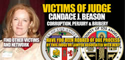 Facebook group Victims of Corrupt Judge Candace J Beason