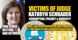 Facebook group Victims of Corrupt Judge Kathryn Schrader