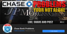 Like Facebook Page Chase Bank Problems
