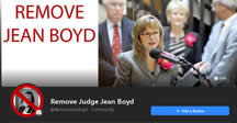 Like Facebook Texas remove corrupt Judge Jean Boyd