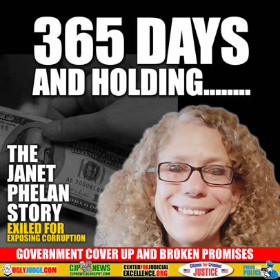 365 days and holding the janet phelan story exposing corruption and lies