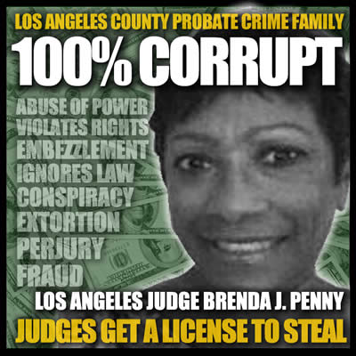 Los Angeles County California Superior Court Judge Brenda J Penny is a criminal400