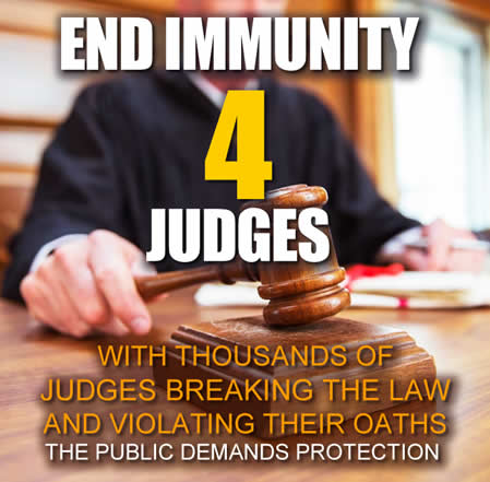 end immunity for judges now