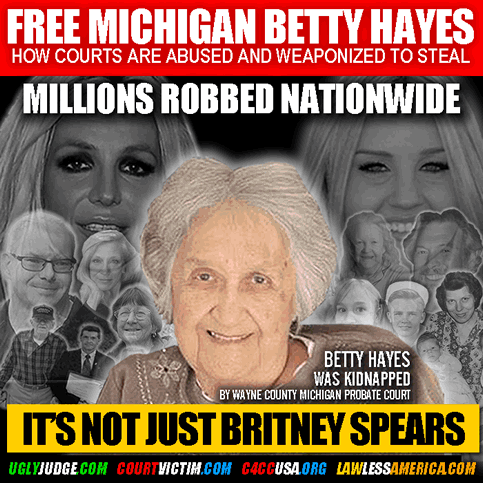 wayne county Michigan probate victim Betty Hayes