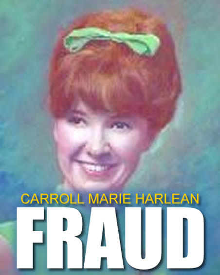 Fraudulent Corrupt Los Angeles County Lawyer Carroll Marie Harlean