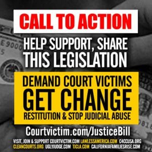 Bill Amending SBX 211 & related Government Code Sections; Establishing State of California Commission on Judicial Oversight and Victims Compensation for Judicial Misconduct and Judicial Abuse of Power