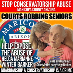 Arizona Maricopa County Court Victim Helga Barker daughter Sylvia Winters