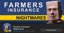 Like Facebook Page Farmers Insurance and Nightmare Stories