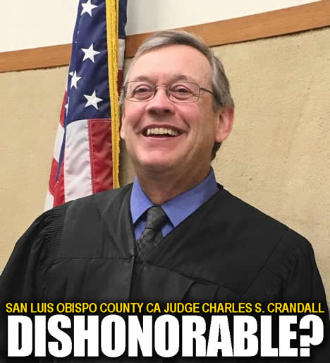 SAN LUIS OBISPO COUNTY CA JUDGE CHARLES S. CRANDALL