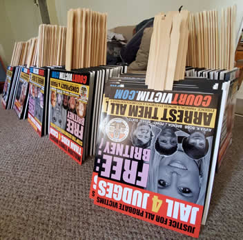 Print Britney Spears Protest how to make Protest signs instructions and assembly