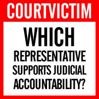 Which California Representative supports Judicial accountability