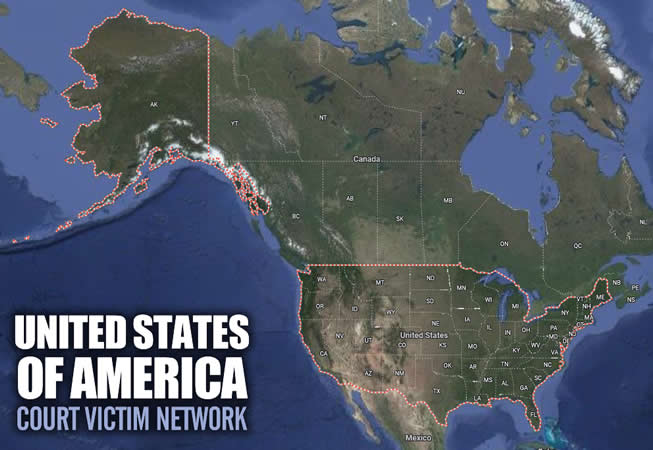 Court Victim Network Map