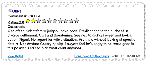 Judge Roger L Lund Corrupt Judge Roger Lynn Lund Ventura County Oxnard probate abuse immoral unethitical abuses authorityThe Robing Room CA State Judges Judge Roger Lund