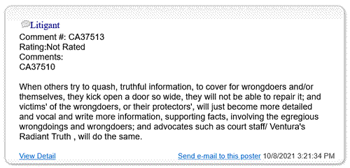 Judge Roger L Lund Corrupt Judge Roger Lynn Lund Ventura County Oxnard probate abuse immoral unethitical abuses authorityThe Robing Room CA State Judges Judge Roger Lund